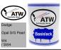Preview: Dodge, Opal S/G Pearl, W4 / SW4: 1L Lackdose, von ATW Autoteile West.